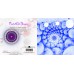 FRACTAL ART DESIGN GREETING CARD Blues Bubbles